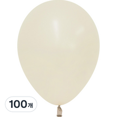 Sempertex 氣球 30cm, 100個, 粉彩暮光奶油色