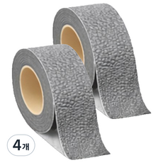 엠파이어 LEATHER FIX 가죽수선 시트지 테이프 3cm x 3m, 그레이, 4개