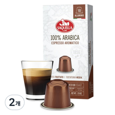 사켈라 네스프레소 호환 아라비카 캡슐커피, 5g, 10개입, 2개