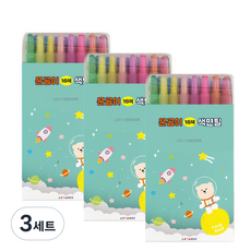 ARTMORE 玩具彩色鉛筆 3入, 16色, 3套