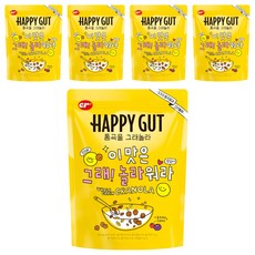 씨알로 해피갓 통곡물 그래놀라, 5개, 300g