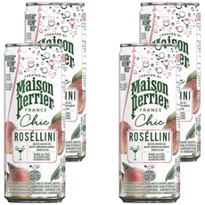 Maison Perrier Chic 氣泡雞尾酒風味飲 蜜桃貝里尼, 250ml, 4罐