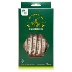 Mr.HONEY 蜂蜜先生 蜂蜜漬竹薑醬 10條, 240g, 1盒