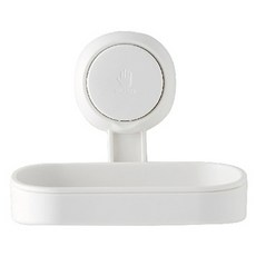 Udi Life 真空強力吸盤可拆肥皂盒 S6053，免釘免鑽，可拆洗瀝水，浴室收納好幫手, 1個