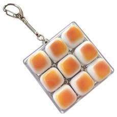 루아르모 키보드 키캡 키링 LED 딸각이 클릭커 9구, 1개, 마쉬멜로우
