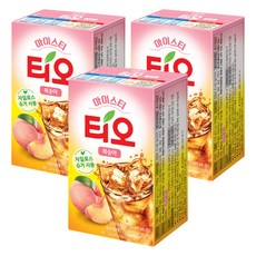 동서티오 아이스티 복숭아맛, 13g, 18개입, 3개