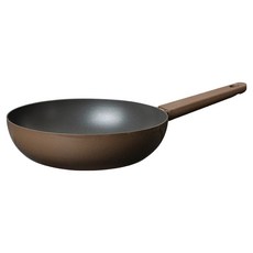 Dr.HOWS Allday雙塗層炒鍋 棕色, 24*47.6cm, 1個