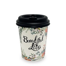TOGOPACK 杯子 330ml+杯蓋 黑色, 1組