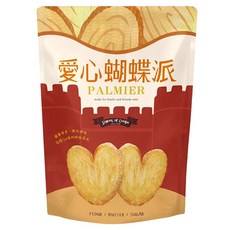 School of Cookie 台灣優格餅乾學院 愛心蝴蝶派, 230g, 1包