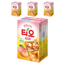 동서티오 아이스티 복숭아맛, 13g, 18개입, 4개