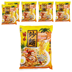旺旺 浪味炒麵 南洋風味 80g, 6包