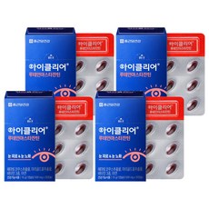 아이클리어 루테인아스타잔틴, 30정, 4개