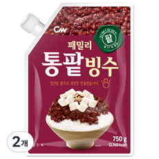 CW 家庭全紅豆刨冰, 750g, 2個