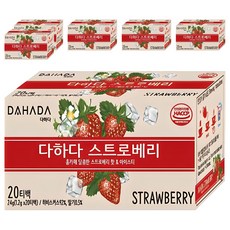 다하다 스트로베리, 1.2g, 20개입, 6개