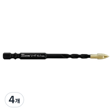 제스트 화살촉극강 멀티드릴비트 Z-HT 6mm, 4개