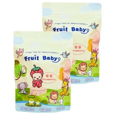 水果寶寶 草莓凍乾, 100%天然, 無麩質, 無添加糖, 13g, 2包