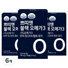 Petit N rTG 黑色 Omega-3 23.4g, 6個, 30錠