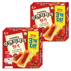 해태제과 후렌치파이 딸기, 384g, 2개