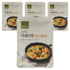 올가홀푸드 우리밀 카레가루 약간매운맛, 100g, 4개