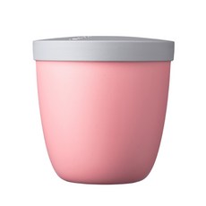 MEPAL ellipse隨行點心罐 荷蘭製 100%防漏 可用洗碗機 可微波 可冷凍 耐熱100°C, 粉色, 1個