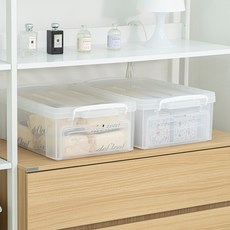 lifist Neobox 開放式收納箱, 2個, 透明