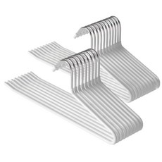 데보코 논슬립 바지걸이, 화이트, 20개