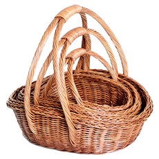 藤編商店 迷你義大利籃子組 F207, 混合顏色, 1套