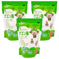 茶茶小王子 檸檬酸除垢清潔劑補充包, 輕鬆清除污垢, 不污染環境, 去除水垢、皂垢, 有效去除異味, 適用於熱水瓶、水垢(水龍頭/鏡子), 350g, 3包