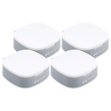 디와이 휴대용 알약 케이스 4칸 화이트, 4개