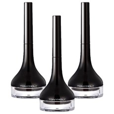 토니모리 백젤 아이라이너 롱 브러쉬 3.5g, 1호 블랙, 3개