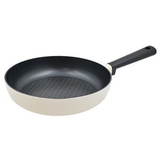 LocknLock 樂扣樂扣 Decore系列 平底鍋 奶油白 IH電磁爐適用, 24cm, 1個