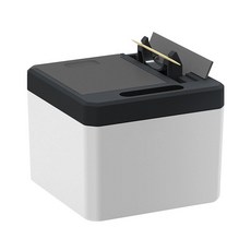 感應牙籤盒, 黑色 + 白色, 1個