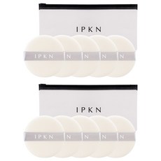 IPKN 粉餅粉撲修身型, 單色, 10個