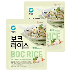 청정원 보크라이스 야채, 24g, 2개