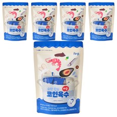 Firgi 孩童溫醇高湯塊 20包入, 海鮮味, 5個, 60g