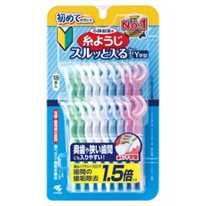 KOBAYASHI 小林製藥 Itoyouzi 臼齒便利Y型牙線棒, 18支, 1組