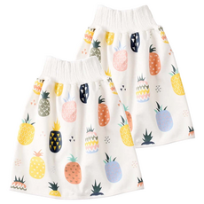 日本竹纖維隔尿褲隔尿裙 旺來裙 白色, 彩色旺來裙 白色, 2件