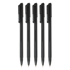 ZEBRA 斑馬牌 原子筆 Z-1S 0.7mm筆芯 針尖筆頭, 黑色, 5支