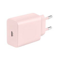 홈플래닛 25W PD 3.0 PPS 초고속 충전기, 핑크, 1개