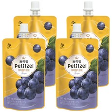 CJ petitzel 葡萄果凍飲, 130ml, 6個