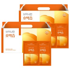브이나인 물 없이 만든 호박즙 25p, 2.5L, 2박스
