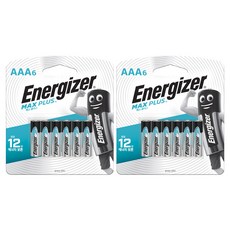 Energizer 勁量 MaxPlus AAA電池, 2個, 6入