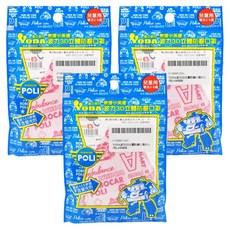 YODA 優的寶貝 救援小英雄波力3D立體防塵兒童口罩 280-320*115mm 2~8歲適用, AMBER, 5入, 3包