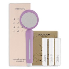 Aqua Duo Blossom Shower (Purple) + PLA Filter 3p Set, 1套