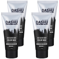 다슈 포맨 프리미엄 컬러 헤어왁스 애쉬 실버 그레이, 100g, 4개