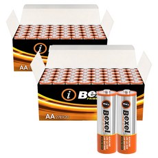 벡셀 건전지 AA 40알, 20개입, 4개