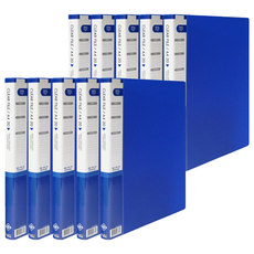 Heemang 透明文件夾 20頁, 藍色, 10個