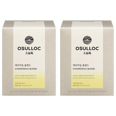 오설록 캐모마일 블렌드 피라미드 티백, 1.8g, 10개입, 2개
