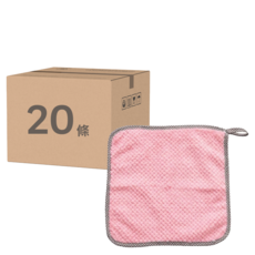小麥購物 可掛式珊瑚絨擦手巾 G043 15g, 20條, 1組