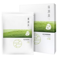 廣源良 絲瓜精露面膜, 1組, 5入